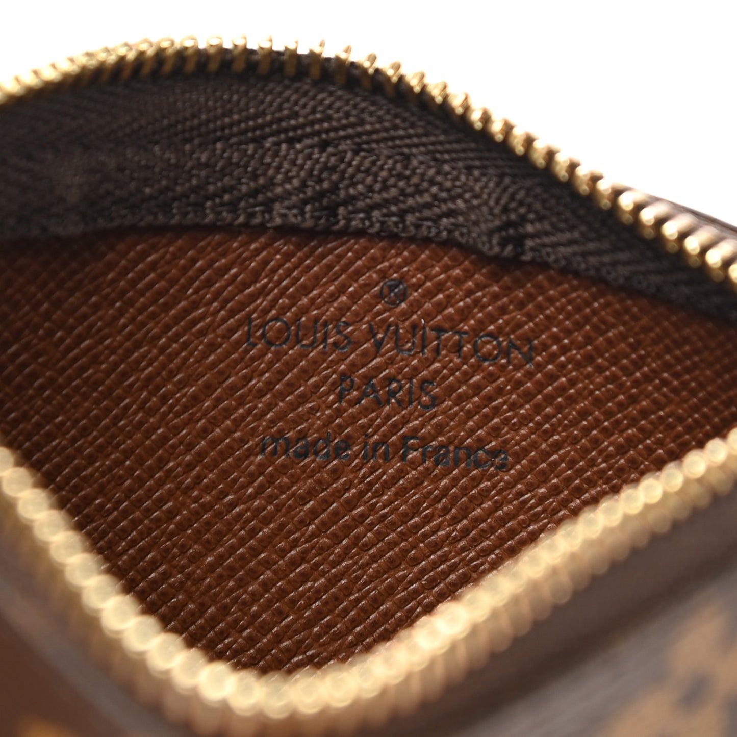 Monogram Key Pouch