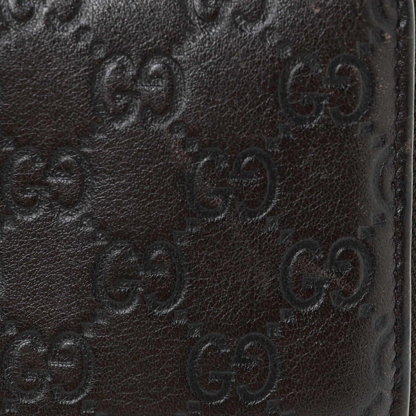 Guccissima Vitello Tender Donna Long Wallet Testa di Moro