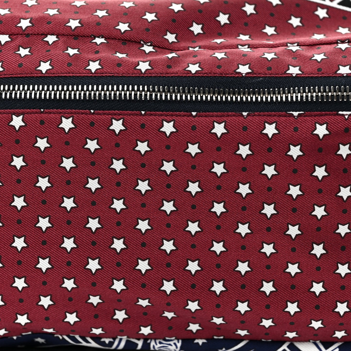 Silk Eperon d'Or Bandana Travelsilk PM Cube Bordeaux Bleu Marine