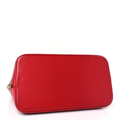 Louis Vuitton Epi Alma PM Castillan Red 4 of 9