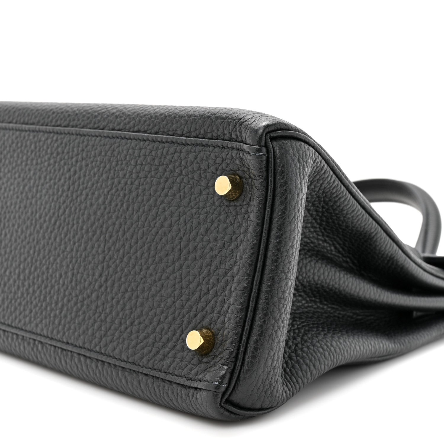 Hermes Togo Kelly Retourne 28 Black 9 of 10