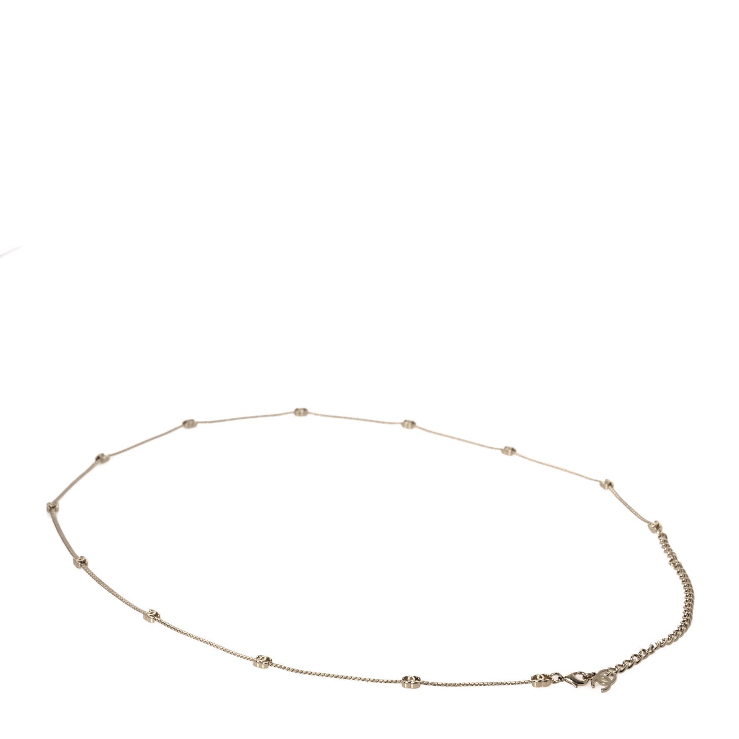 Metal CC Chain Belt 80 32 Gold