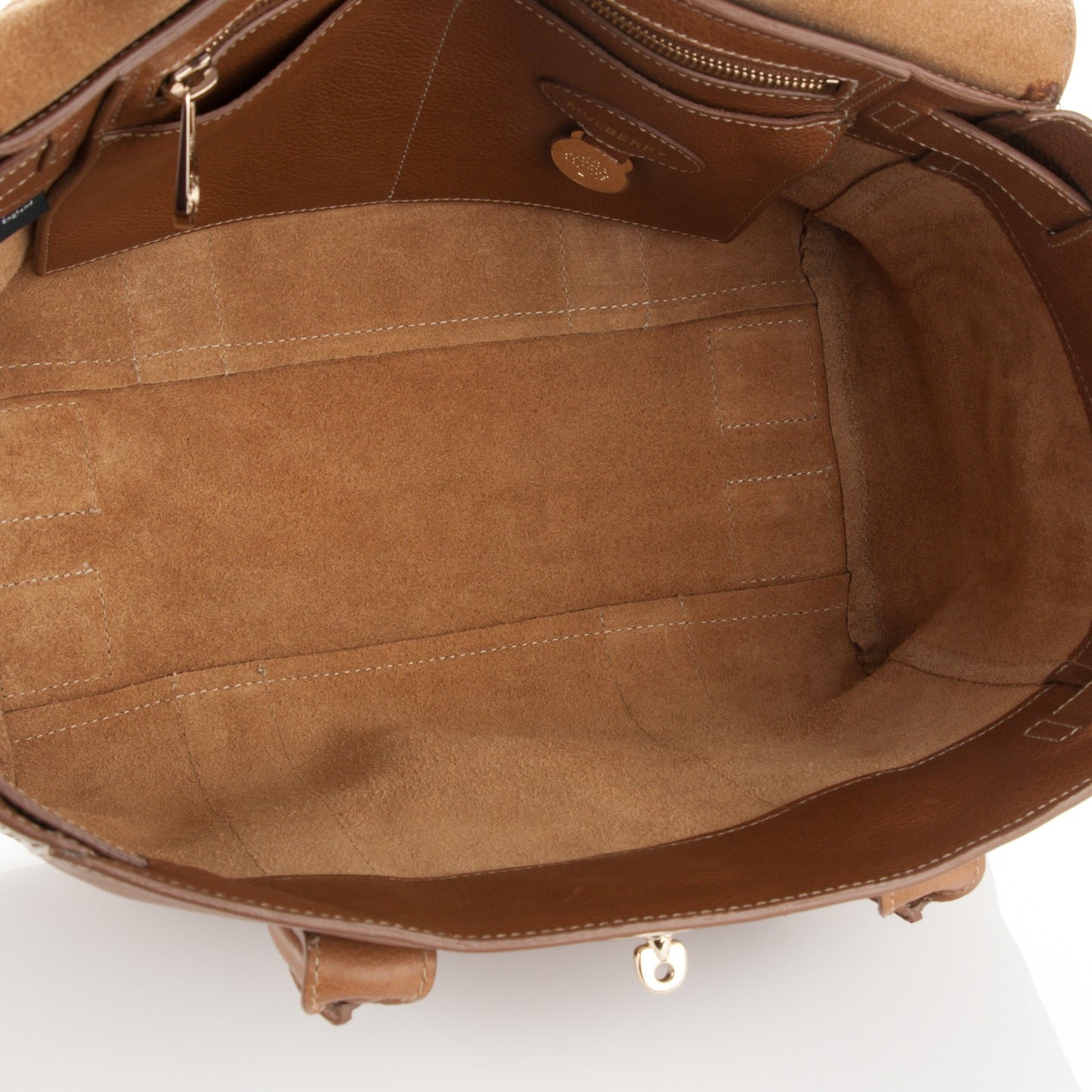 Natural Leather Small Buckle Bayswater Oak