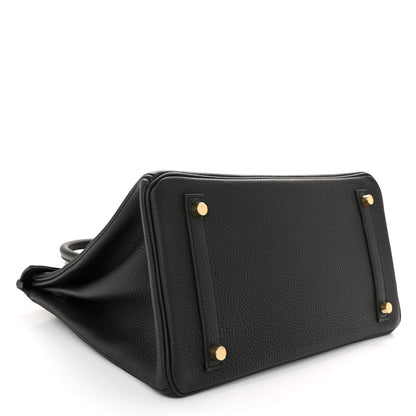 Hermes Togo Birkin 30 Black 4 of 13