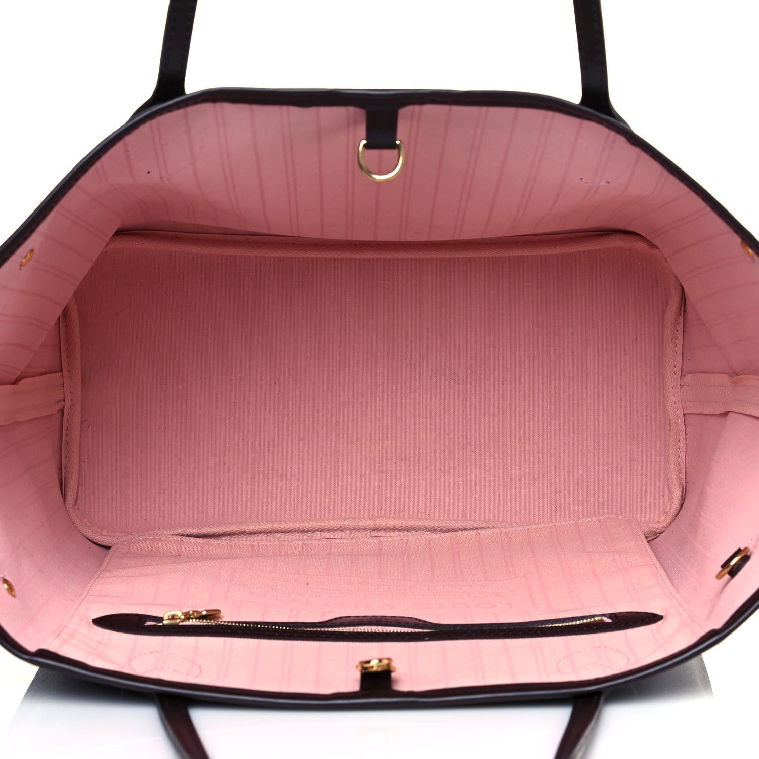 Louis Vuitton Damier Ebene Neo Neverfull MM Rose Ballerine 5 of 12