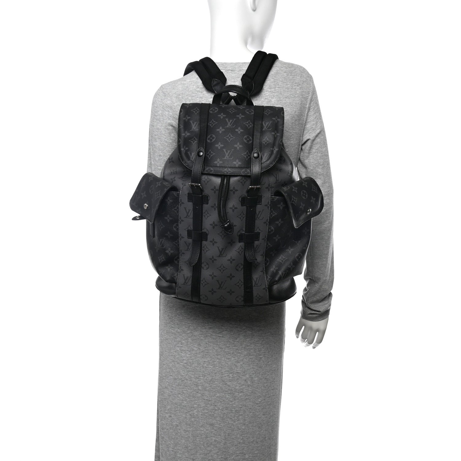 Louis Vuitton Reverse Monogram Eclipse Christopher PM Backpack 3 of 9