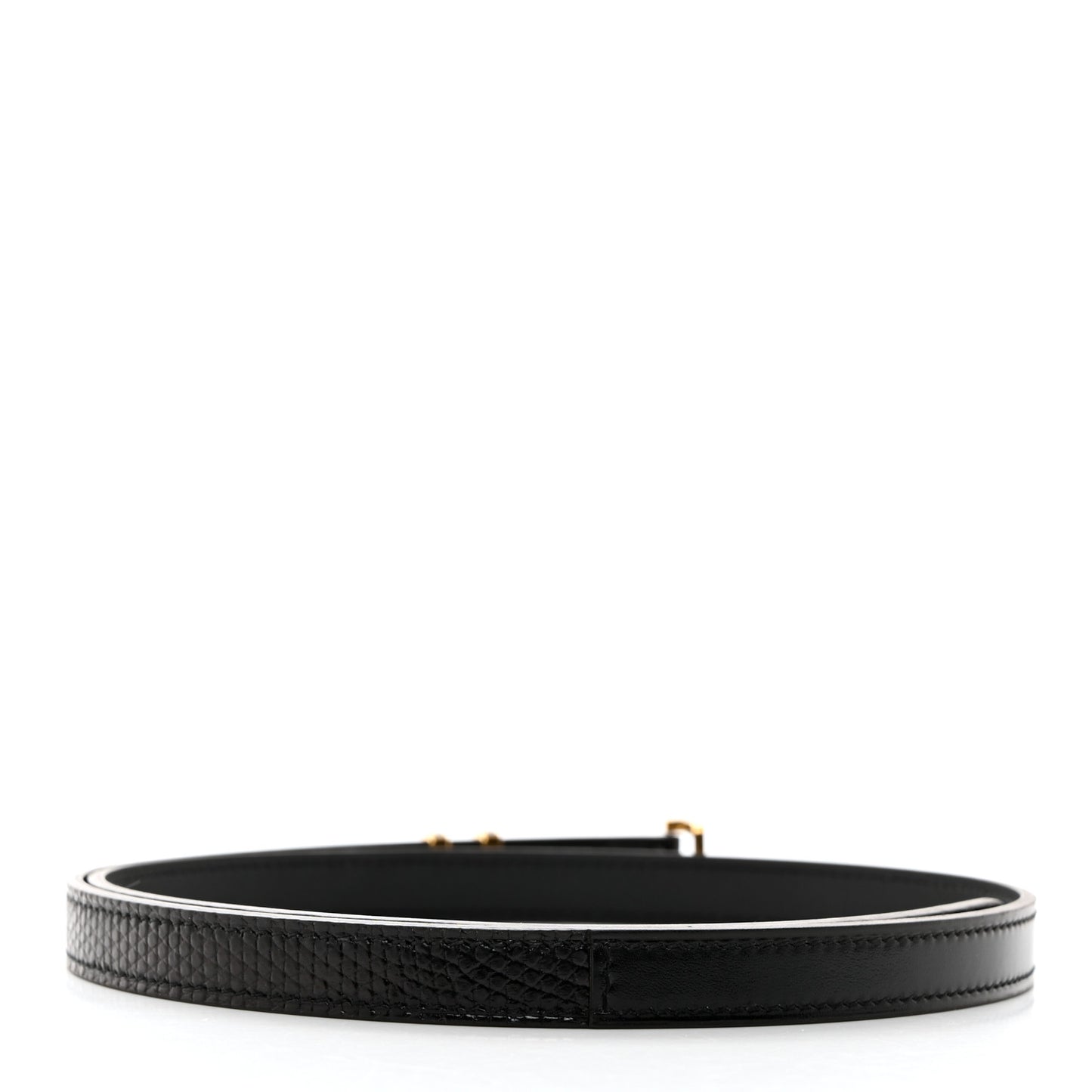 Box Calfskin Lizard Pop H Trio 15 Belt 75 30 Black