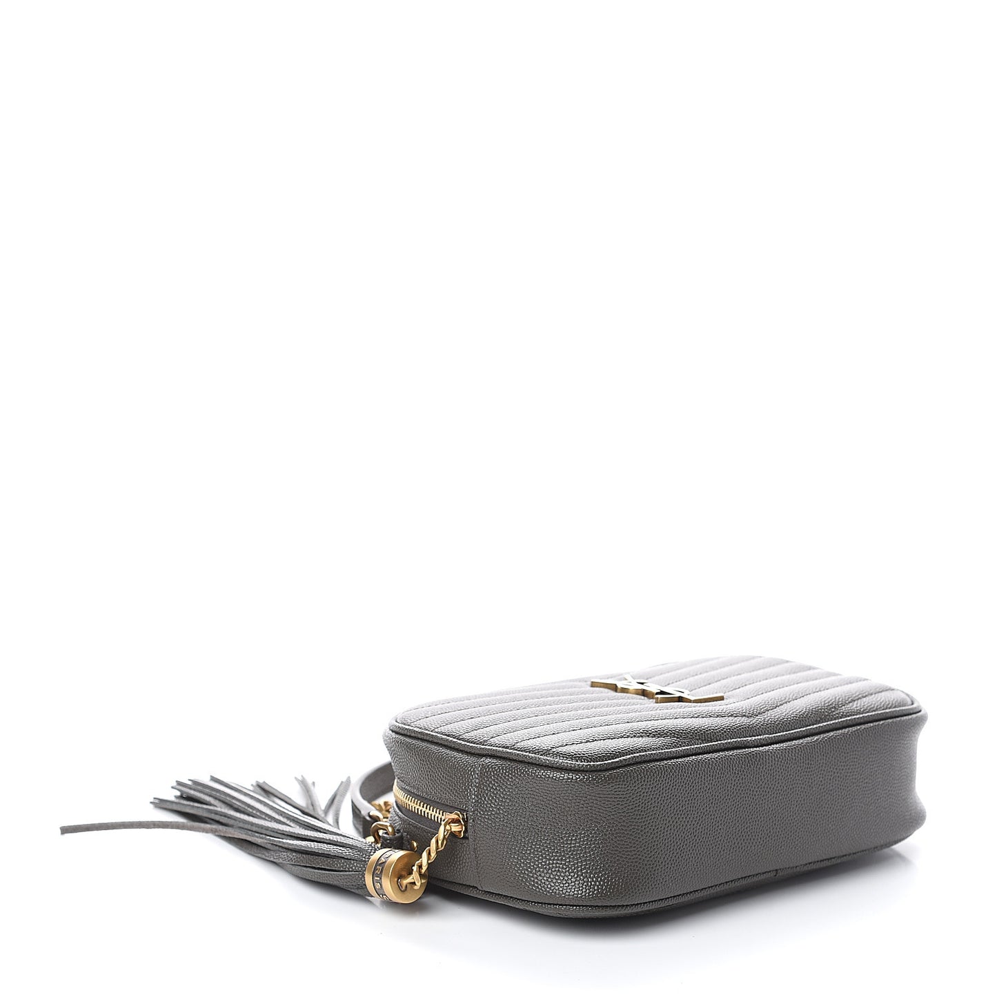 Grain De Poudre Matelasse Monogram Mini Lou Camera Bag Dark Smog