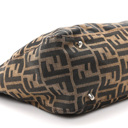 Fendi Zucca Small Holdall Tote Tobacco 9 of 12