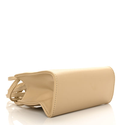 Telfar Vegan Leather Small Shopping Bag Cream 4 of 7