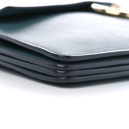 Chloe Suede Calfskin Medium Faye Shoulder Bag Cloudy Blue 8 of 9