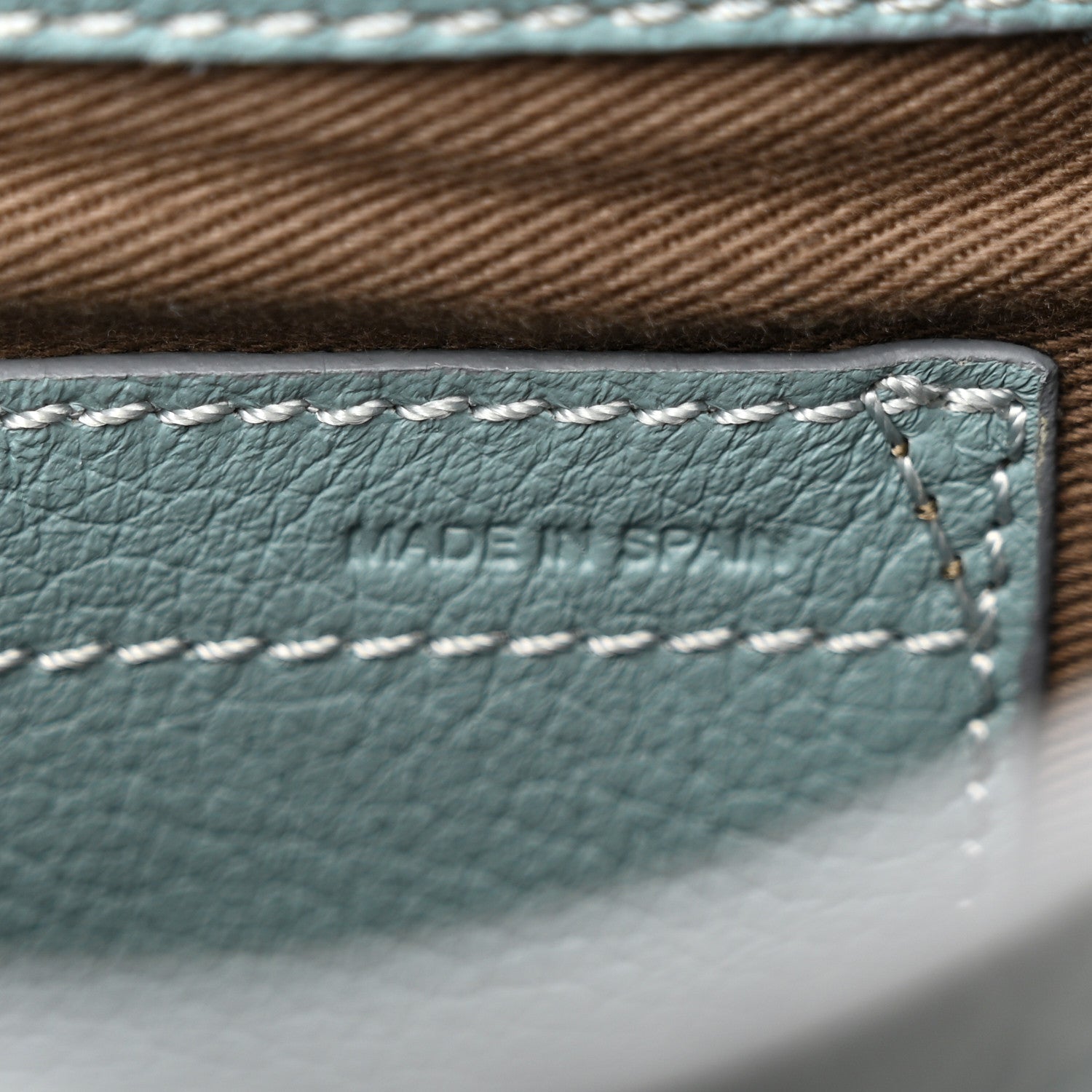 Chloe Grained Calfskin Small Marcie Saddle Bag Fresh Mint 7 of 11