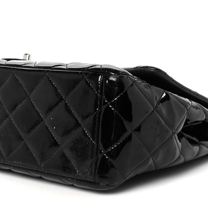 Chanel Patent Quilted Maxi Single Flap Black 11 of 11