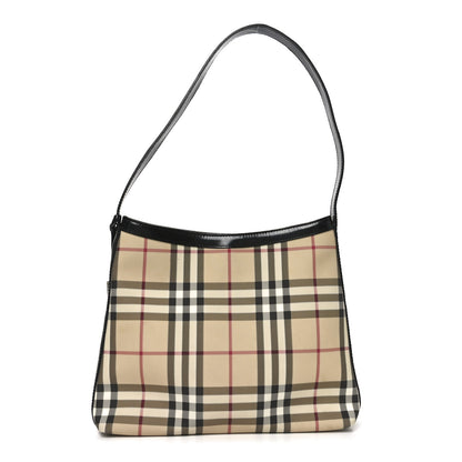 Burberry Vintage Check Shoulder Bag Black 1 of 10
