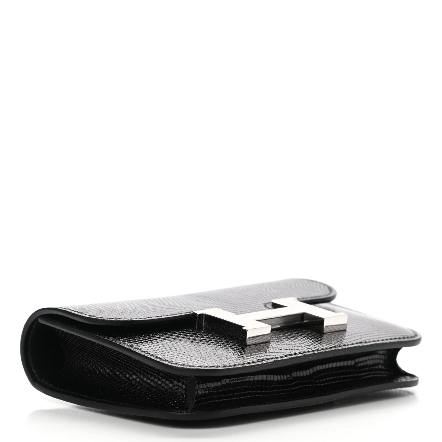 Lizard Constance Slim Wallet Black