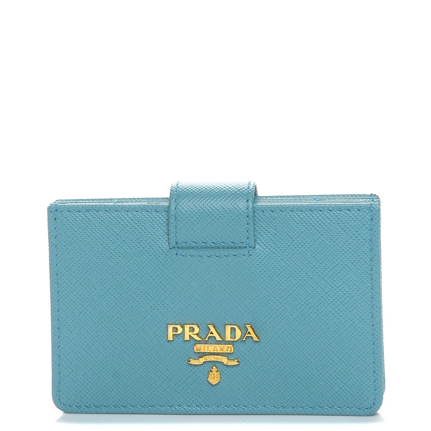 Saffiano Metal Accordion Card Case Anice