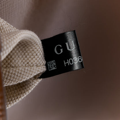 Gucci GG Supreme Monogram Web Mini Horsebit 1955 Shoulder Bag Beige Brown Sugar 9 of 13