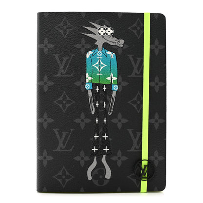 Louis Vuitton Monogram Eclipse LV Friends Clemence Notebook 1 of 8