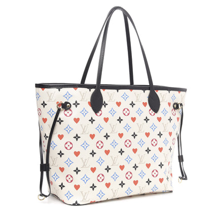 Louis Vuitton Game On Neverfull MM White 3 of 10