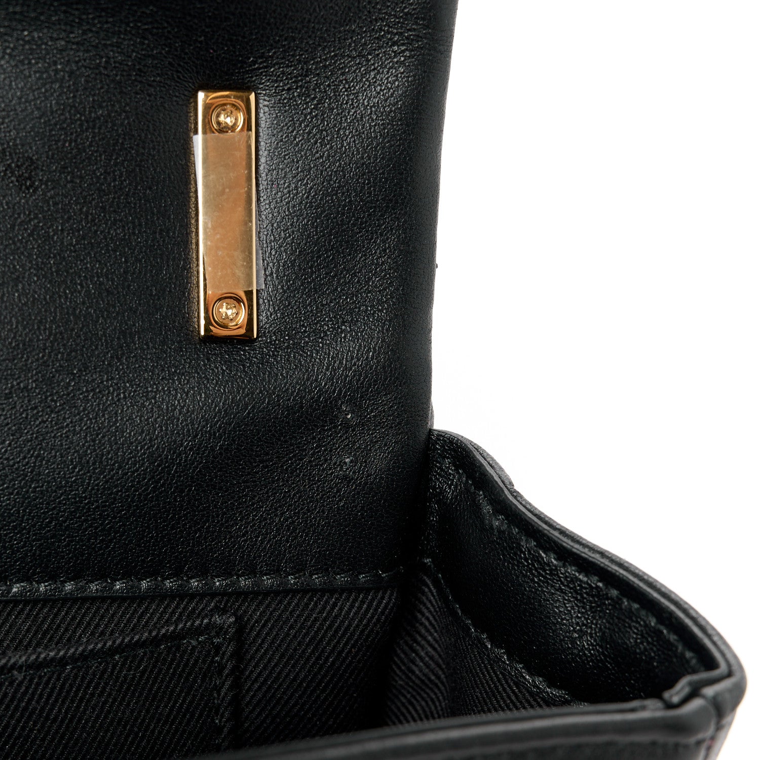 Burberry Lambskin Quilted Small Lola Bag Black 10 of 11