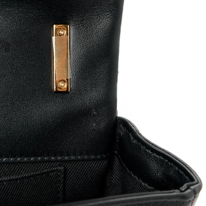 Burberry Lambskin Quilted Small Lola Bag Black 10 of 11