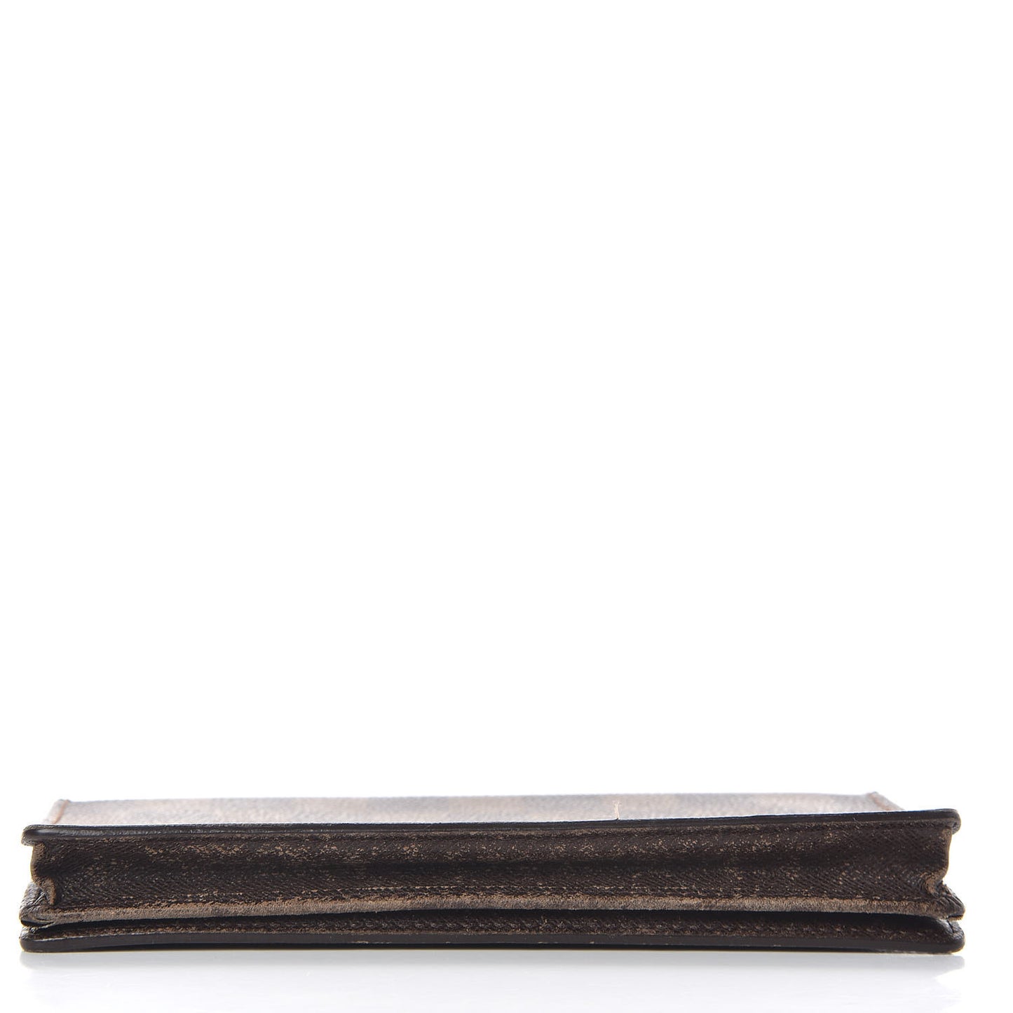Damier Ebene Checkbook Cover Wallet