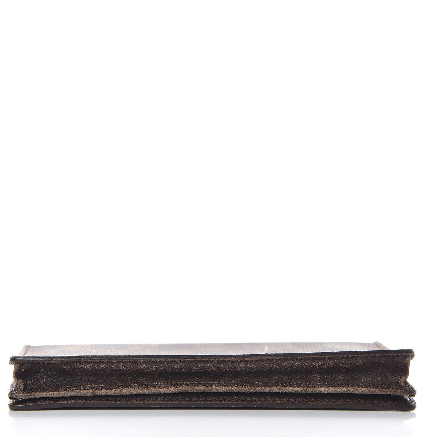 Louis Vuitton Damier Ebene Checkbook Cover Wallet 8 of 13