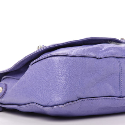 Balenciaga Agneau Giant 12 Silver Hardware Neo Folk Messenger Mauve 6 of 10