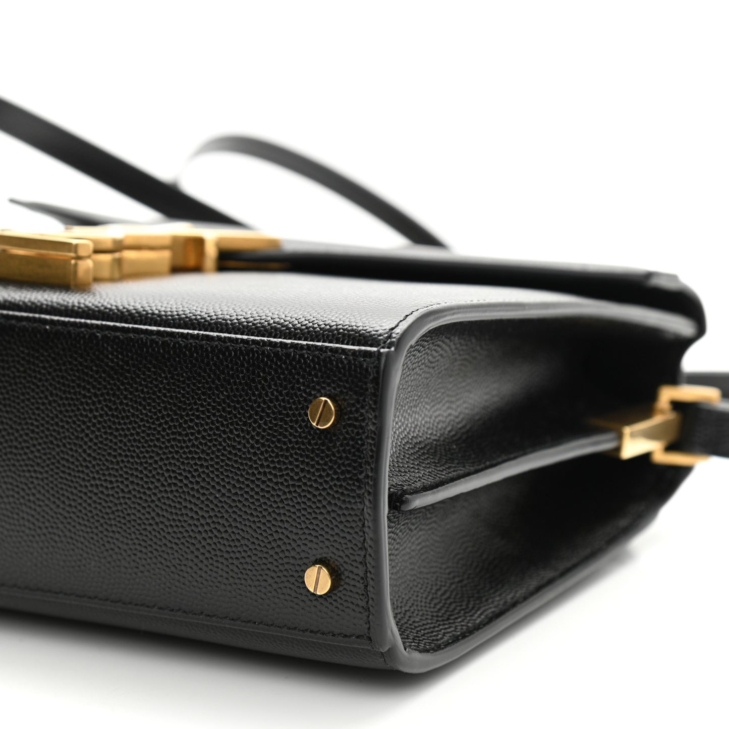 Grain de Poudre Mini Classic Monogram Cassandra Top Handle Black