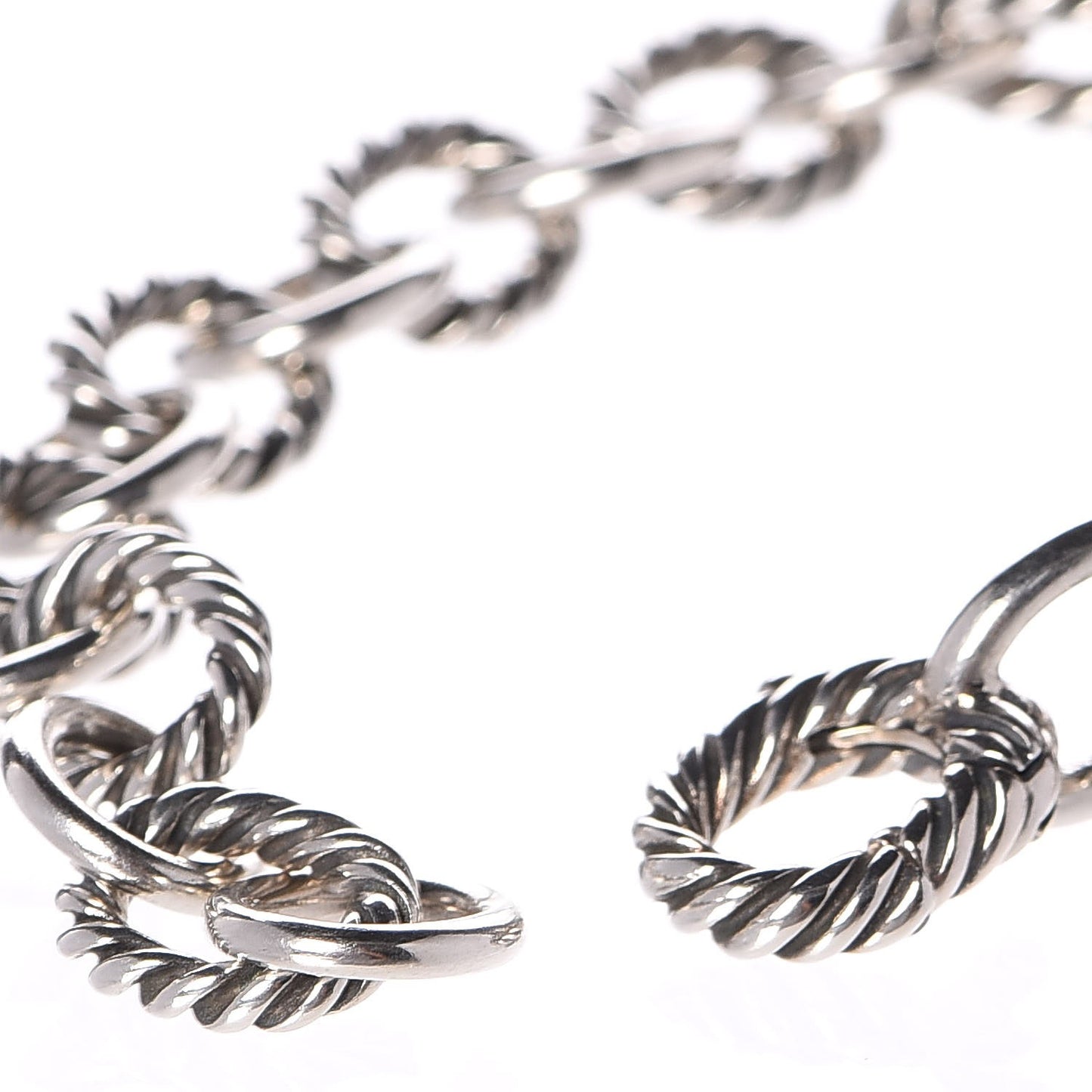 Sterling Silver 10mm Medium Oval Link Bracelet