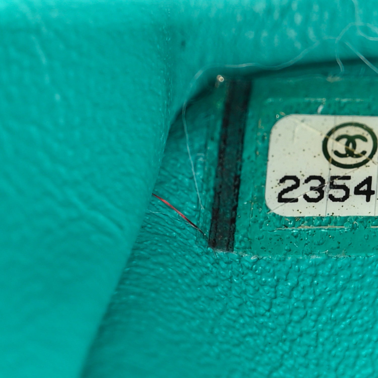 Chanel Caviar Quilted Mini Rectangular Flap Turquoise 7 of 11