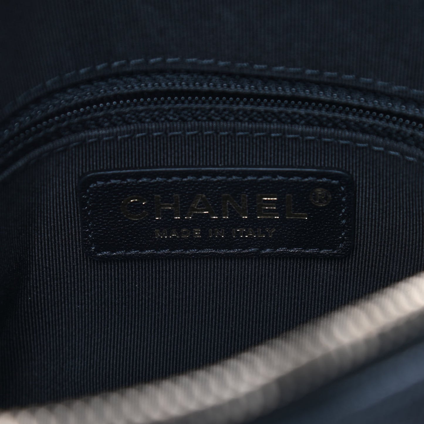 Caviar Quilted Small In & Out Camera Case Black