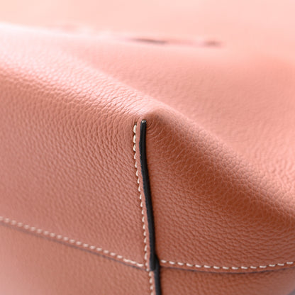 Celine Grained Calfskin Triomphe Medium Cabas Anais Tan 11 of 12