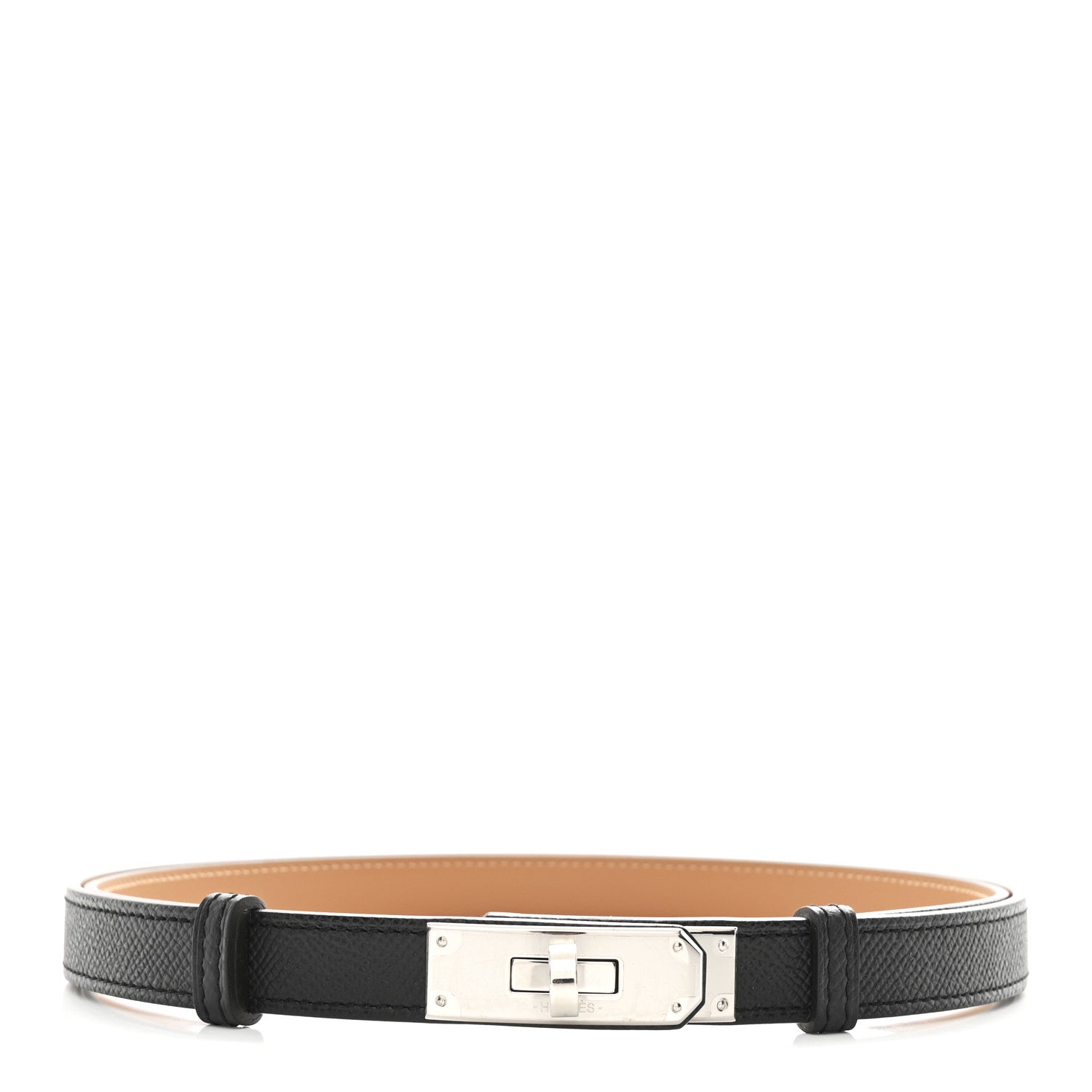 Hermes Epsom Kelly Belt Black 1 of 4