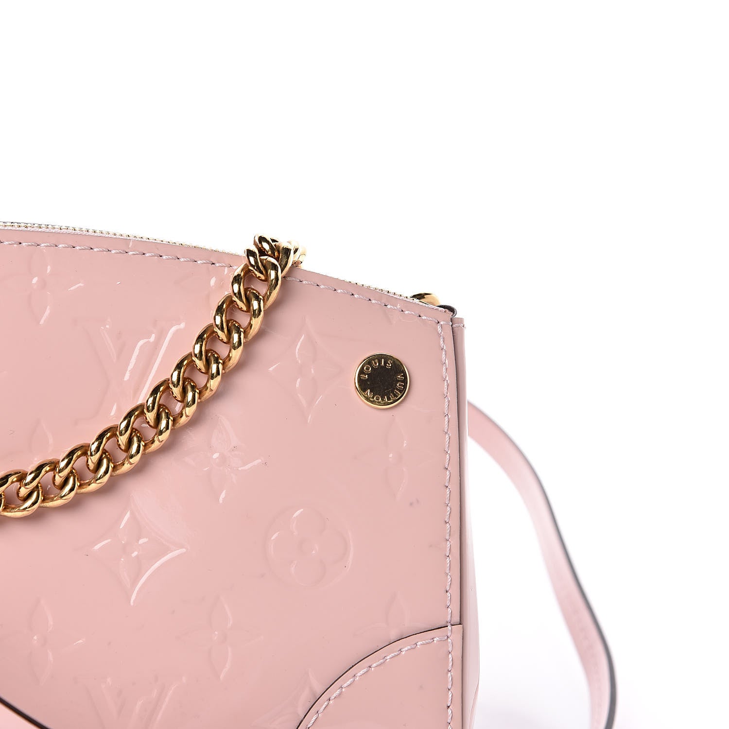 Louis Vuitton Vernis Santa Monica Clutch Rose Ballerine 10 of 10