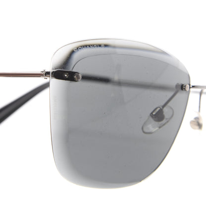 Chanel Butterfly Spring Sunglasses 4221 Dark Silver Grey 7 of 8