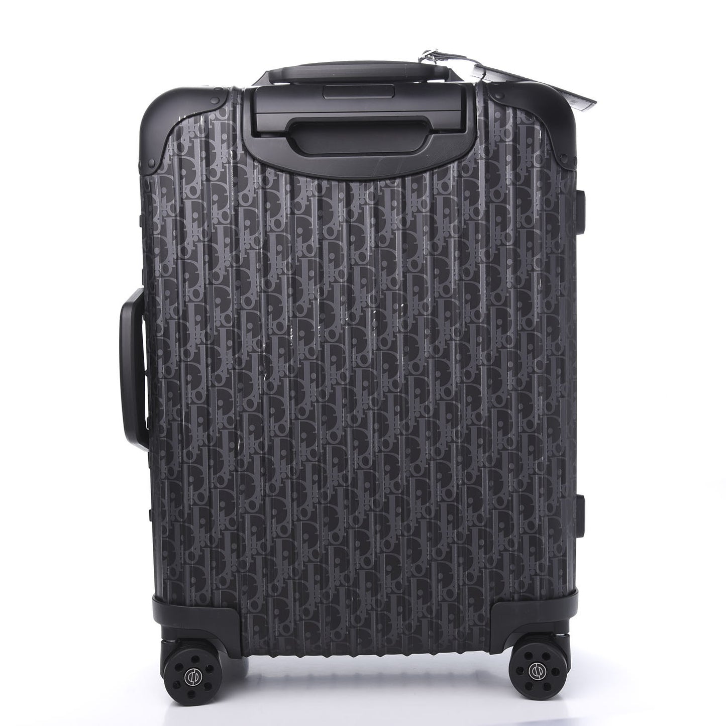 X RIMOWA Aluminum Zucca Print Roll Away Carry On Luggage