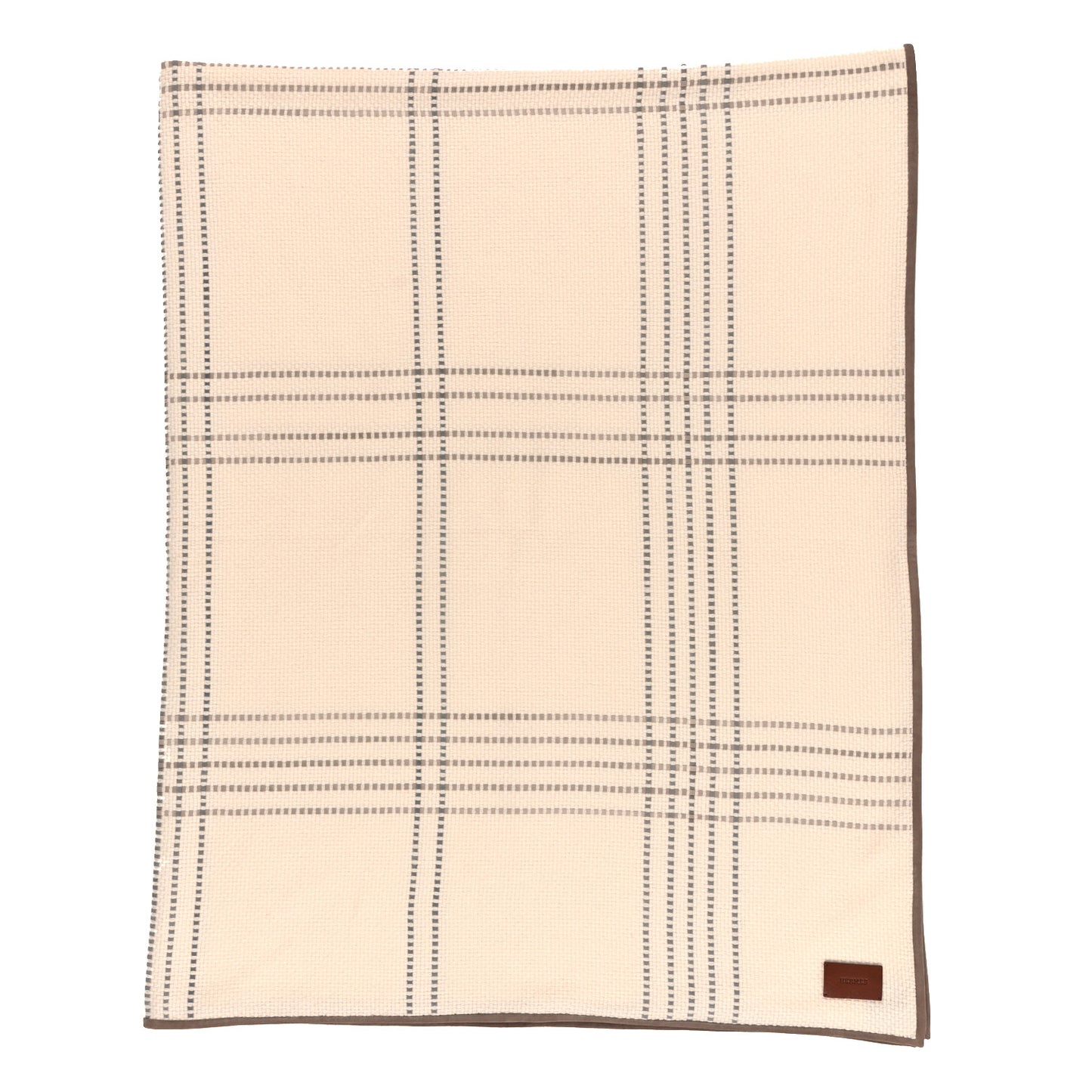 Cashmere Woven Suede Goatskin Pique-Nique Blanket