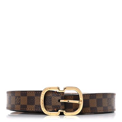 Louis Vuitton Damier Ebene Mini 25mm Belt 85 34 1 of 12
