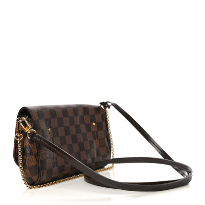 Louis Vuitton Damier Ebene Favorite MM 2 of 10