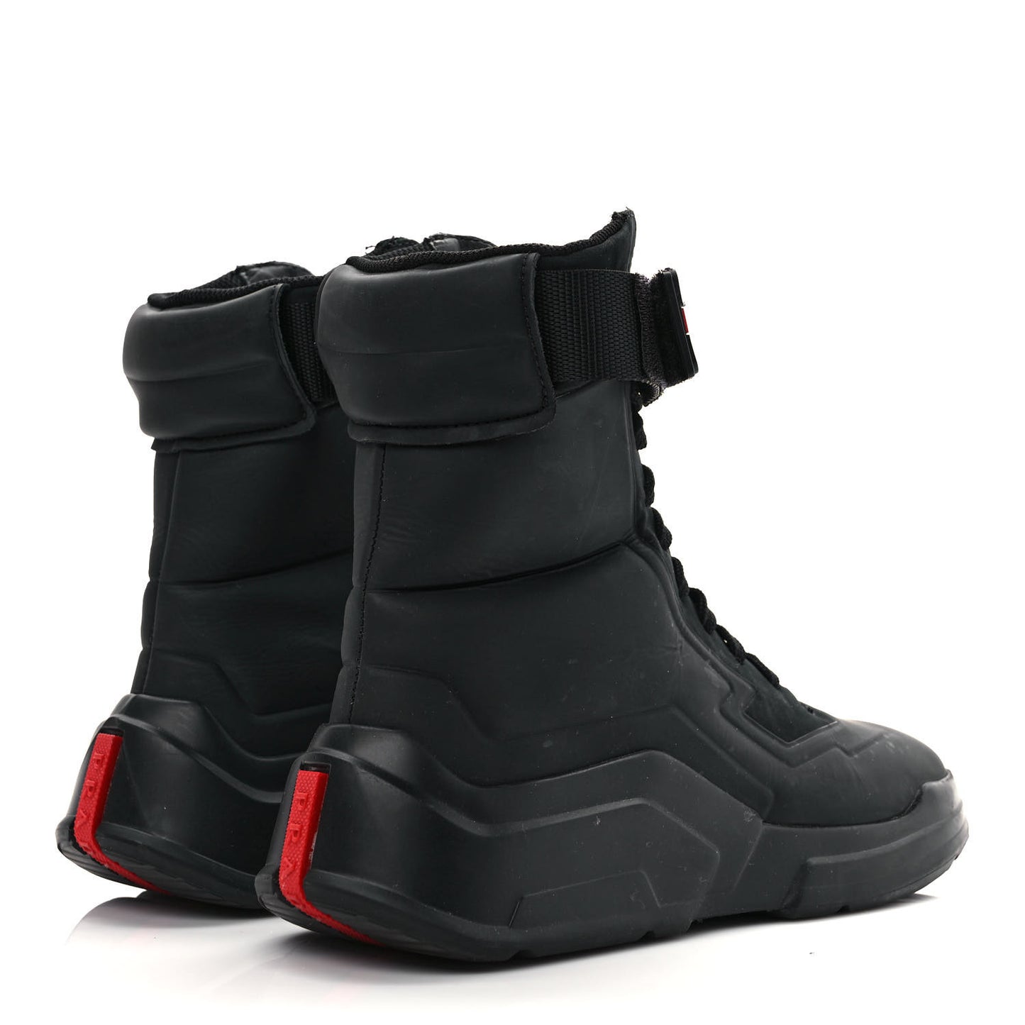 Nubuck Polarius High Top Sneakers 36 Black