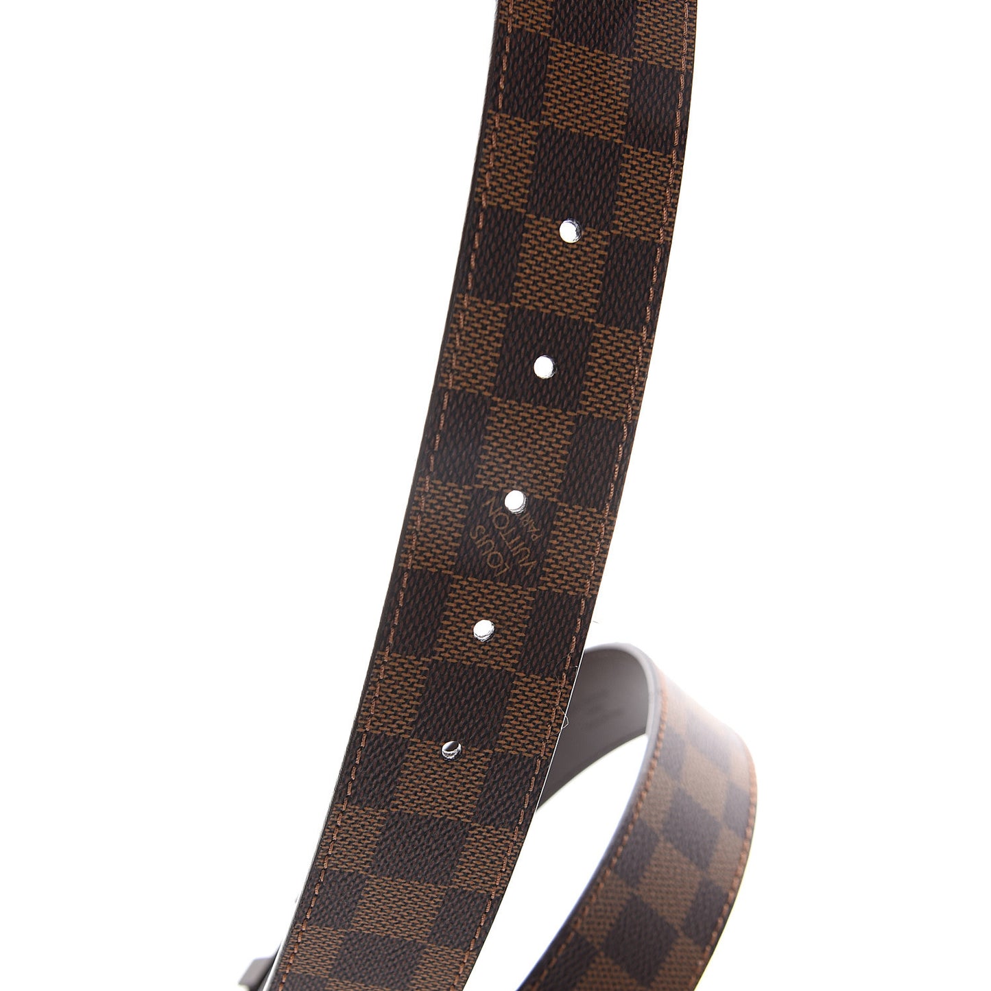 Damier Ebene 40mm LV Initiales Belt 90 36