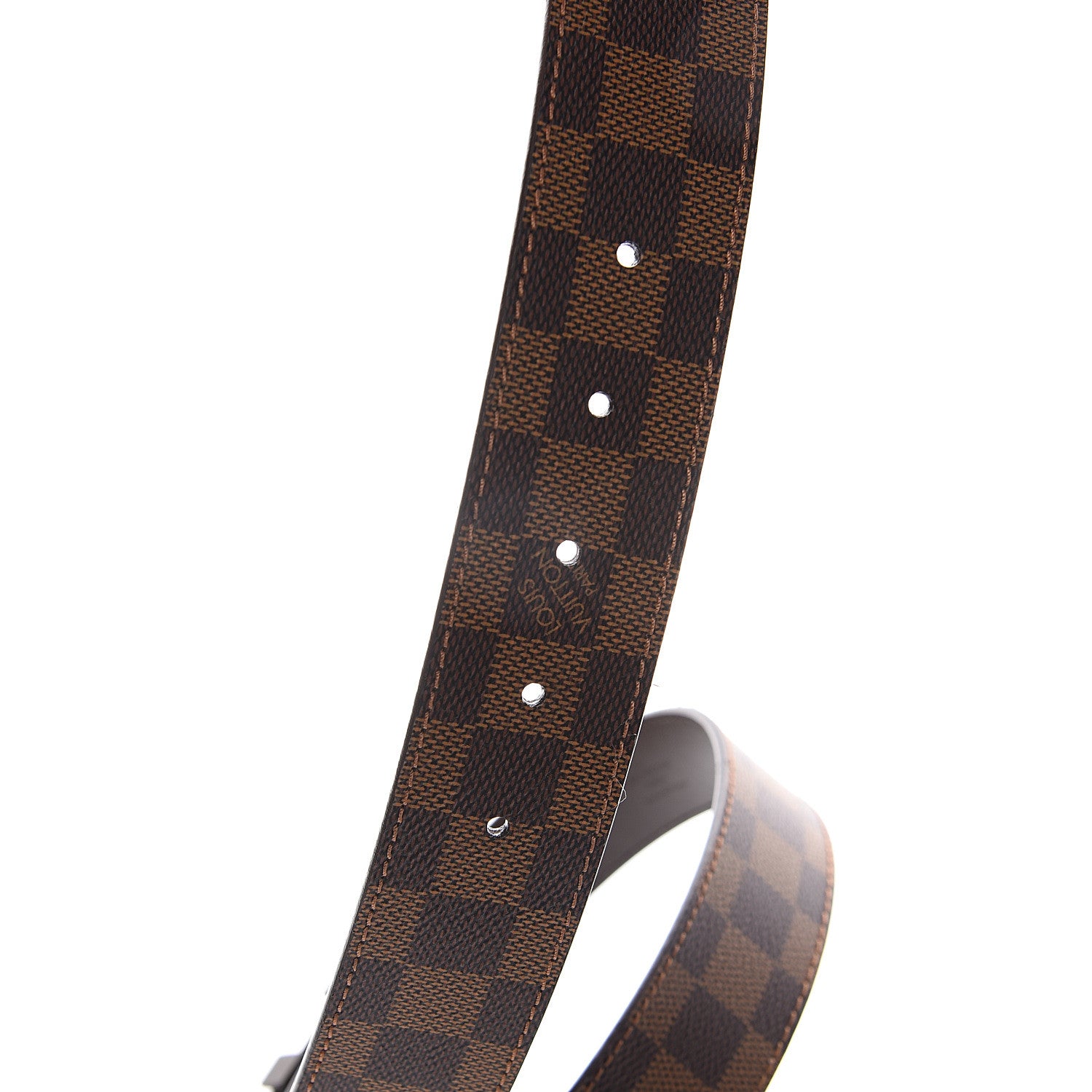 Louis Vuitton Damier Ebene 40mm LV Initiales Belt 90 36 4 of 4