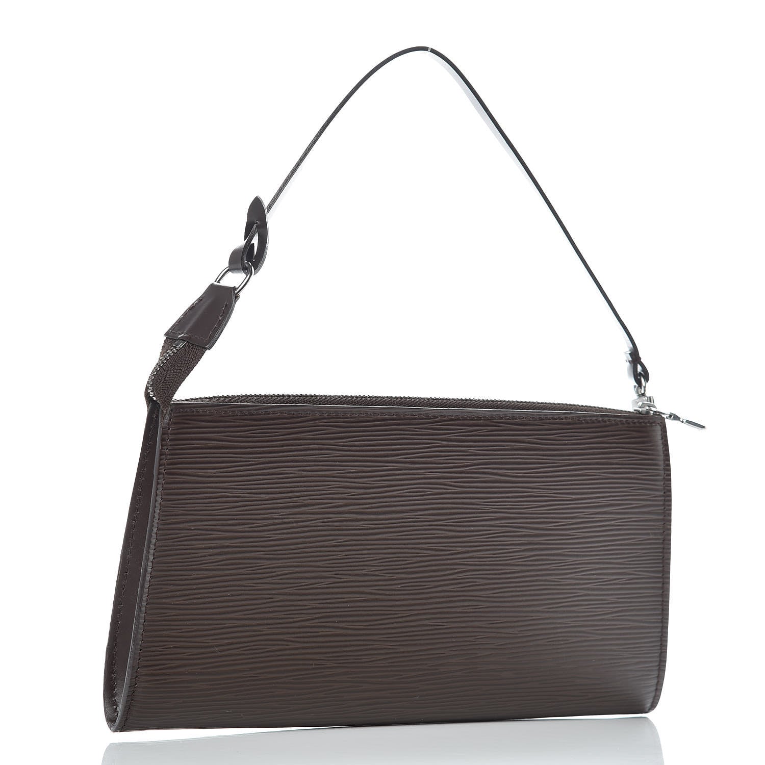 Louis Vuitton Epi Pochette Accessories 24 Moka 3 of 11