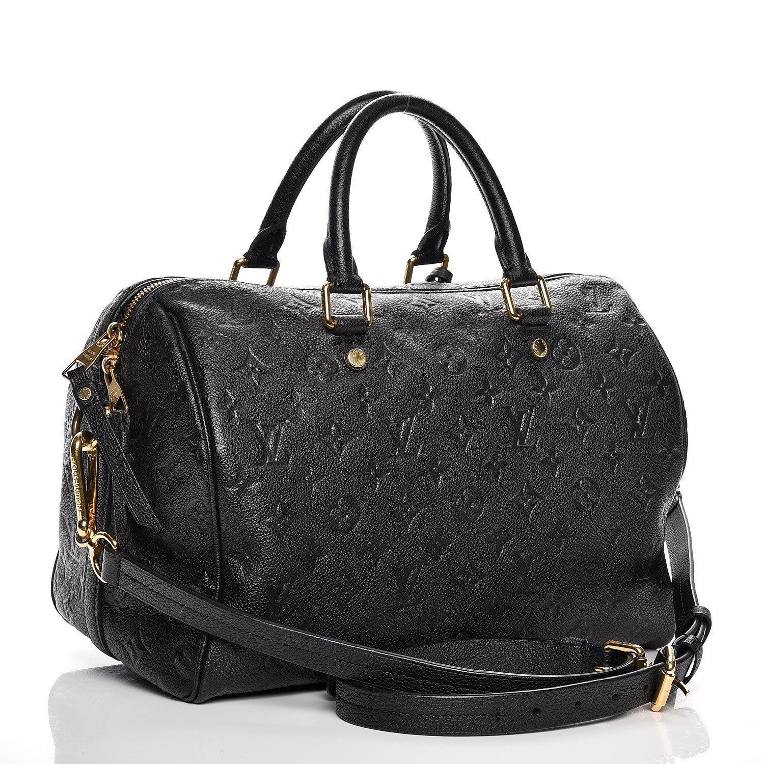 Louis Vuitton Empreinte Speedy Bandouliere 30 Black 4 of 12