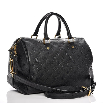 Louis Vuitton Empreinte Speedy Bandouliere 30 Black 4 of 12