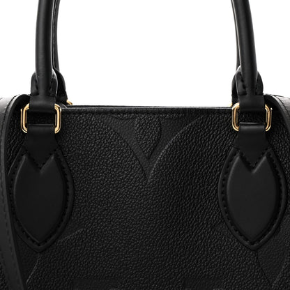 Louis Vuitton Empreinte Monogram Giant Onthego MM Black 7 of 10