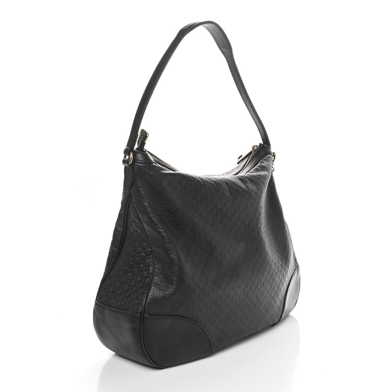 Gucci Soft Microguccissima Margaux Hobo Black 2 of 10