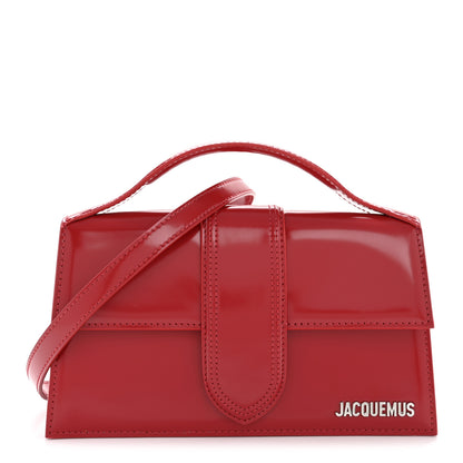 Jacquemus Glazed Calfskin Le Grand Bambino Red 1 of 10