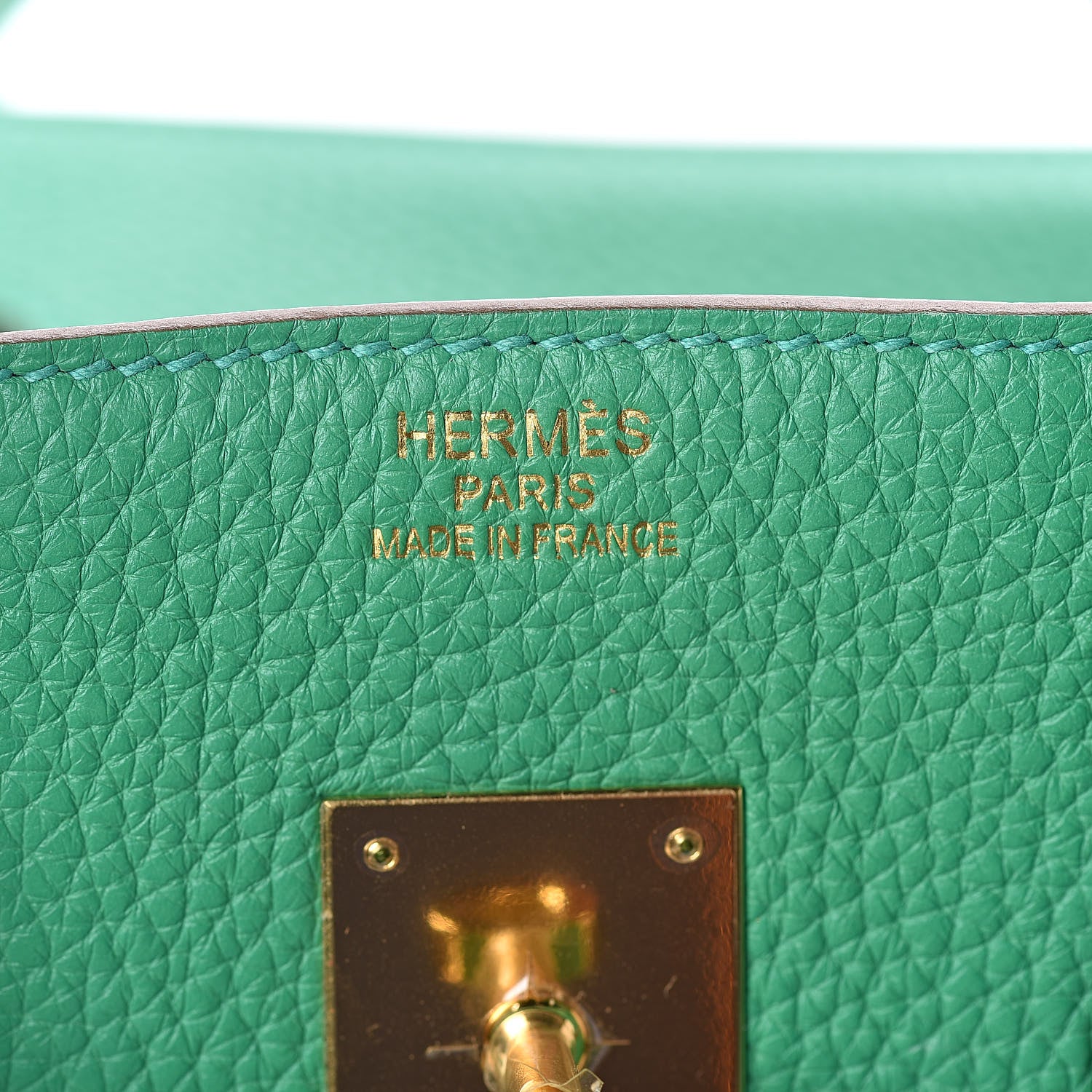 Hermes Togo Birkin 35 Menthe 6 of 30